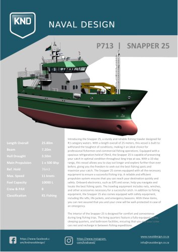 SNAPPER 25