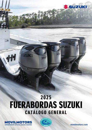 2025  FUERABORDAS SUZUKI CATÁLOGO GENERAL