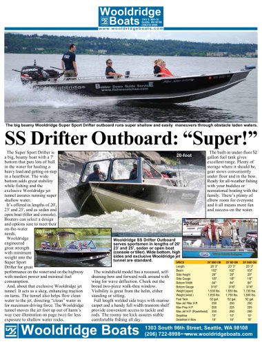 SS Drifter Outboard