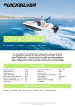 ACTIV 605 SUNDECK