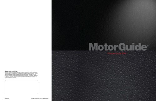 MotorGuide product guide 2014