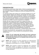 XTX Manual del Usuario Apeks - 5