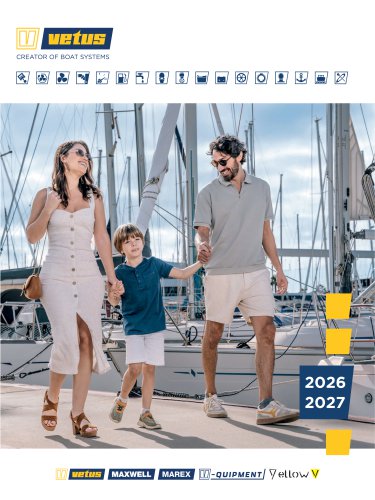 Cat&aacute;logo VETUS 2026-2027
