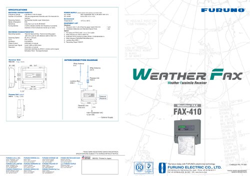 WEATHER FAX