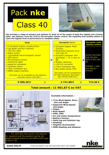 Pack nke - Class 40