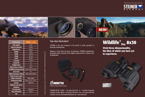 STEINER Wildlife Pro Flyer