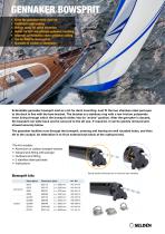 Gennaker bowsprit