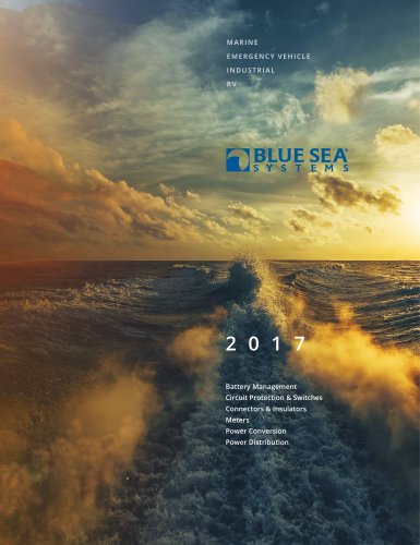 BLUE SEA SYSTEMS 2017