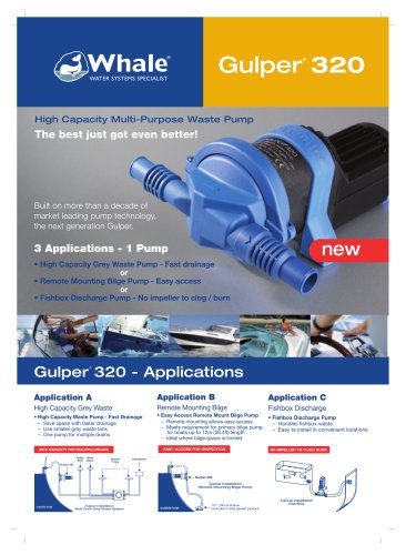 Gulper 320 Product Brochure