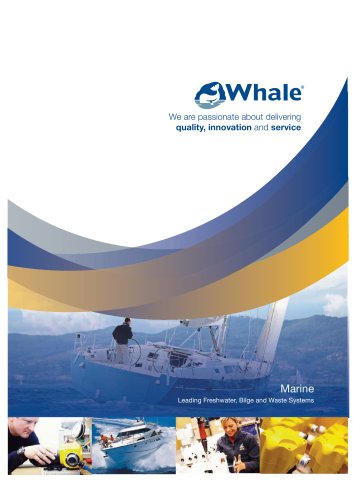 Whale Marine Brochure (English)