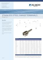 Swage Fork Terminals