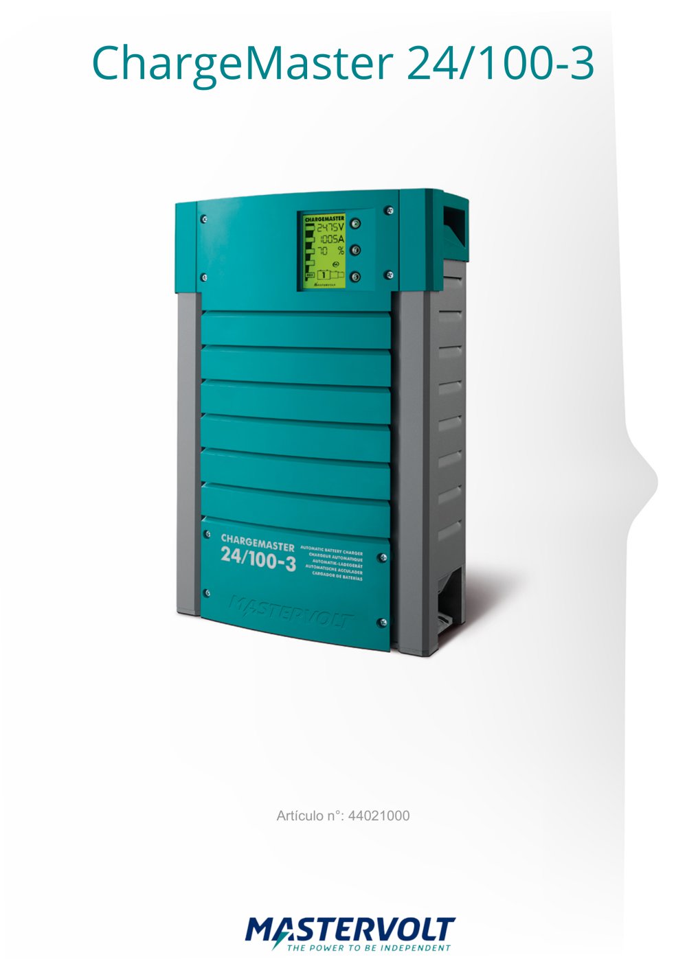 ChargeMaster 24/100-3 - Mastervolt