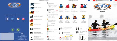 RTM KAYAK Catalogue 2017