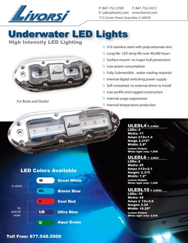 Underwater LED Lights