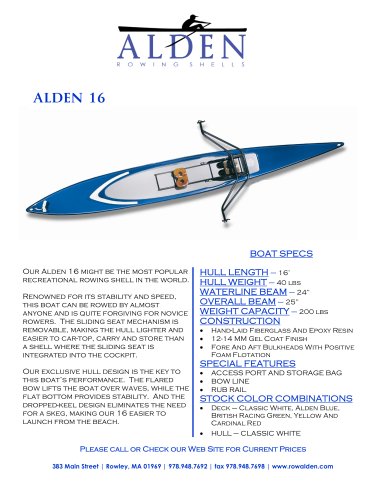 Alden 16