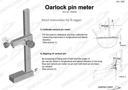 oarlock pin meter