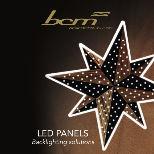 LED PANELS Backlighting solutions