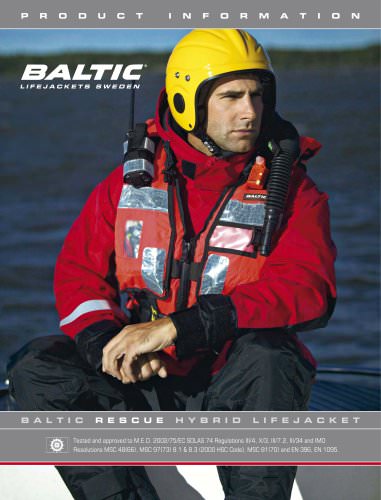 Baltic Rescue hybrid lifejacket