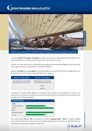 Fibercon® Pro High/Low Aspect