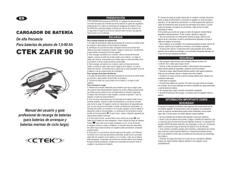 CTEK ZAFIR 90