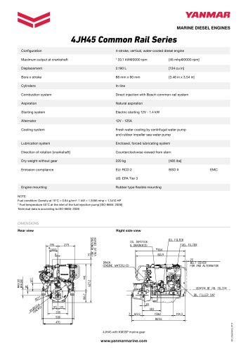 4JH45 Common Rail Series