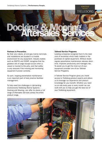 Datasheet - Docking & Mooring Aftersales Services