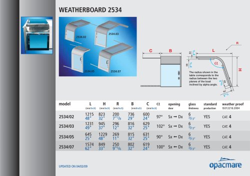 sliding hatch model 2534.02