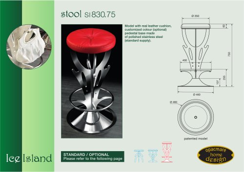 stool model SI 830.75