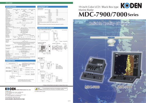 MDC-7900/7000 Series