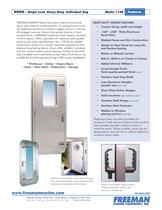 FREEMAN MARINE DOORS : 1120 Series