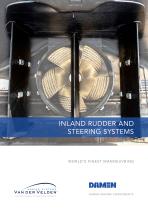 Inland rudder and steering systems