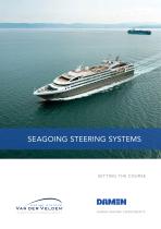 Seagoing steering systems