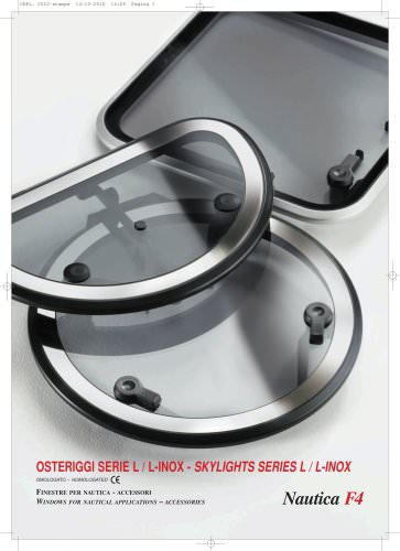 OSTERIGGI SERIE L/L-INOX - SKYLIGHTS SERIES L/L-INOX