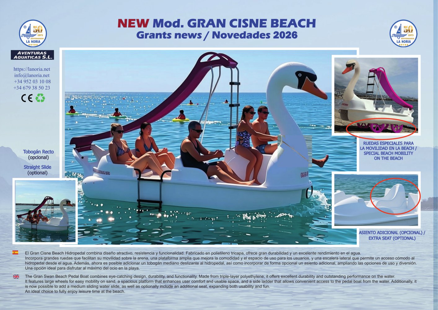 GRAN CISNE BEACH - AVENTURAS AQUATICAS - LA NORIA