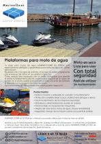 Plataformas para moto de agua MARINEFLOOR - 1