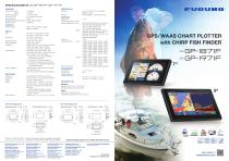 GPS/WAAS CHART PLOTTER with CHIRP FISH FINDER GP1871F - GP1971F