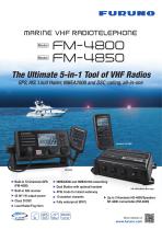 Marine VHF radiotelephone FL-4800/4850