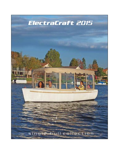 Electra Craft 2015 single-hull collection