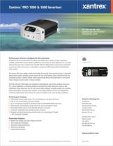 Xantrex TM  PRO 1000 & 1800 Inverters