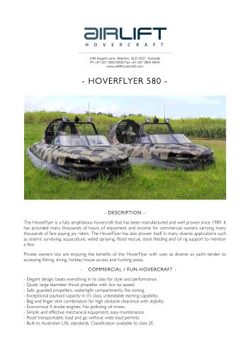 HoverFlyer 580