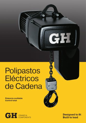 Polipastos Eléctricos de Cadena