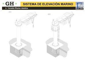 Sistema de elevación marino - 16