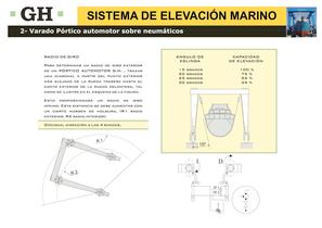 Sistema de elevación marino - 44