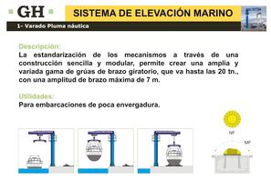 Sistema de elevación marino - 4