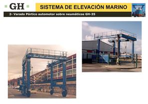 Sistema de elevación marino - 58