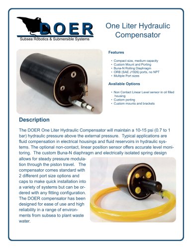 1 Liter Hydraulic Compressor