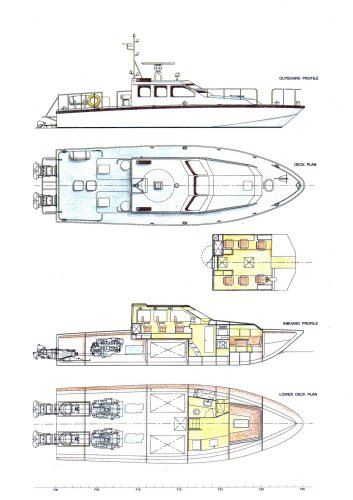 15M Ultra Fast Patrol Boat (Waterjet)