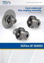 Cord reinforced flex coupling assembly