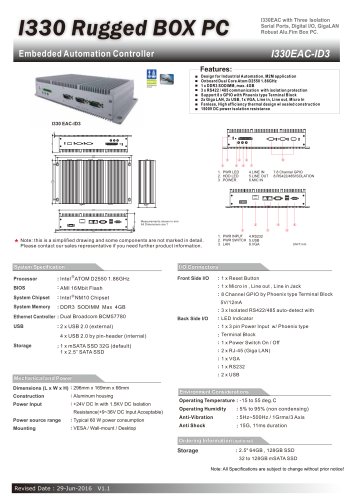 I330EAC-ID3 (ATOM DUAL CORE D2550)