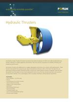 FOR233_Hydraulic_Thrusters_Data_Sheet_100312